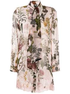 Ermanno Ermanno блузка с цветочным принтом