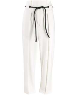 #Mumofsix брюки с завышенной талией и шнурком