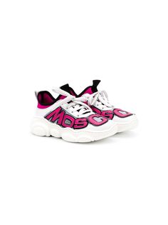 Moschino Kids слипоны с логотипом