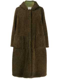 Forte Forte фактурное пальто с капюшоном