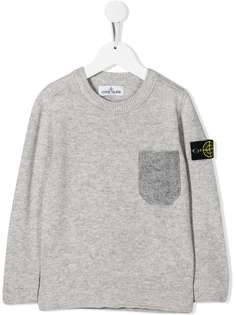 Stone Island Junior джемпер с круглым вырезом