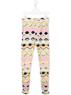 Emilio Pucci Junior легинсы с принтом