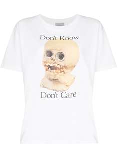 Ashley Williams футболка с принтом Dont know dont care