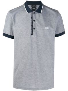 Boss Hugo Boss рубашка-поло с логотипом