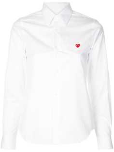 Comme Des Garçons Play футболка с принтом и логотипом