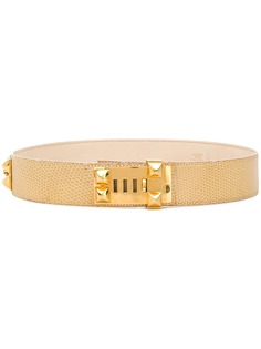 Hermès ремень с металлическими деталями pre-owned