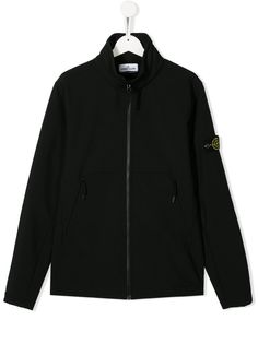 Stone Island Junior куртка с карманом-муфтой