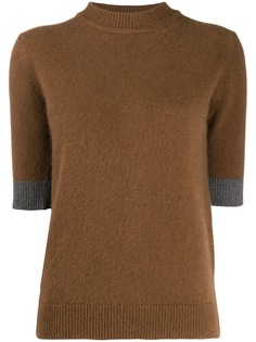 Eudon Choi джемпер с контрастной отделкой