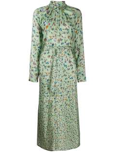 Anntian платье-рубашка со сплошным принтом