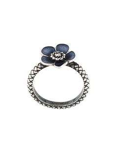 Bottega Veneta кольцо с верхушкой-цветком