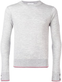 Thom Browne кашемировый пуловер с круглым вырезом