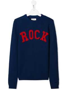 Zadig & Voltaire Kids джемпер Chris с надписью