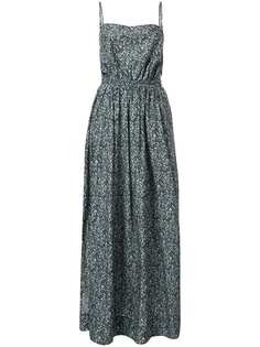 Matteau платье с цветочным принтом и сборками