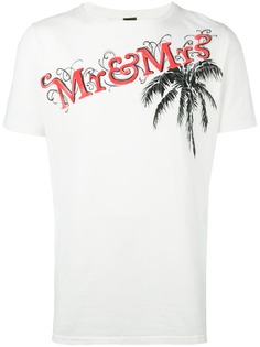 Mr & Mrs Italy футболка с принтом-логотипом