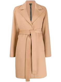 Liu Jo пальто с заклепками и поясом