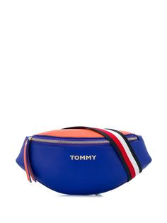 Tommy Hilfiger поясная сумка с металлическим логотипом