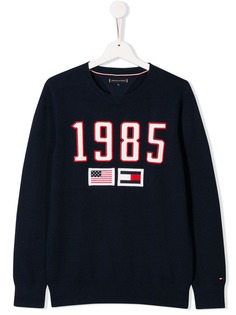 Tommy Hilfiger Junior толстовка 1985 с логотипом