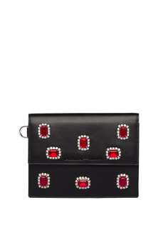 Prada мини-сумка с кристаллами