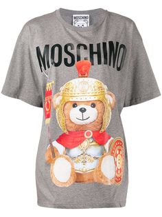 Moschino футболка Teddy Bear с логотипом