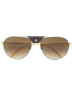 Cartier Eyewear классические солнцезащитные очки-авиаторы