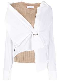 Act N°1 многослойный топ со вставкой