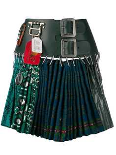 Chopova Lowena плиссированная мини-юбка