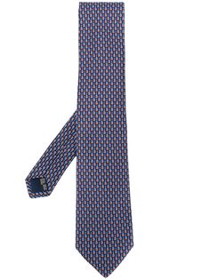 Salvatore Ferragamo галстук с принтом