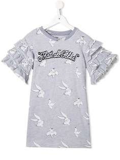 Little Eleven Paris Bugs Bunny print T-shirt dress