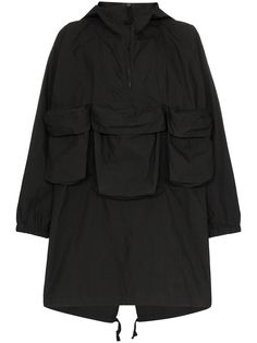 Snow Peak пончо с карманами спереди