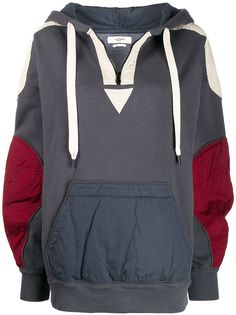 Isabel Marant Étoile худи в технике пэчворк