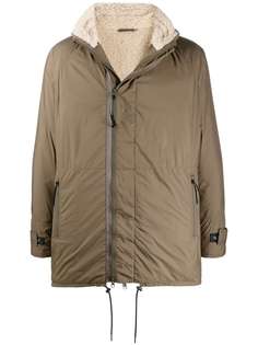 CP Company пальто с подкладкой и капюшоном