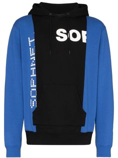 Sophnet. худи с контрастным логотипом