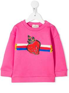 Gucci Kids толстовка с принтом