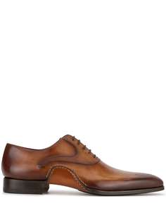 Magnanni туфли на шнуровке с заостренным носком