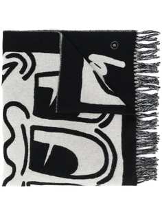 Études шарф Keith Haring