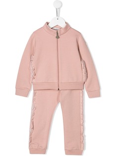 Moncler Kids спортивный костюм с оборками