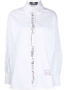 Karl Lagerfeld рубашка Tribute by Diane Krueger