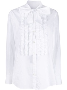 Dolce & Gabbana ruffle trim shirt