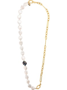 Lizzie Fortunato Jewels contrast chain necklace