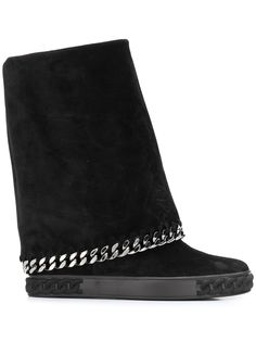 Casadei chain trim boots