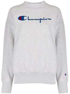Champion logo embroidered sweatshirt