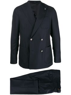 Lardini костюм-двойка с двубортным пиджаком