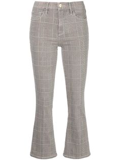 FRAME укороченные брюки в клетку