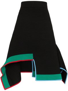 i-am-chen трикотажная юбка миди с асимметричным подолом