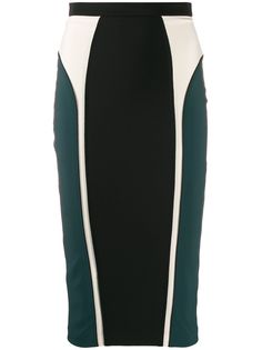 Elisabetta Franchi юбка-карандаш в стиле колор-блок