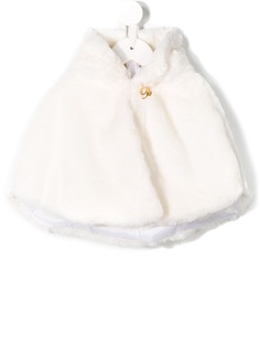 Miss Blumarine кейп с капюшоном