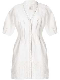 Aje платье мини Ada с вышивкой