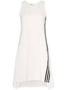 Y-3 длинный топ с полосками