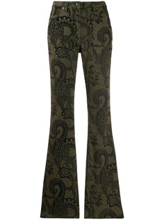 Etro джинсы с принтом пейсли