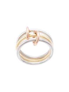 Spinelli Kilcollin кольцо Solarium из золота и серебра